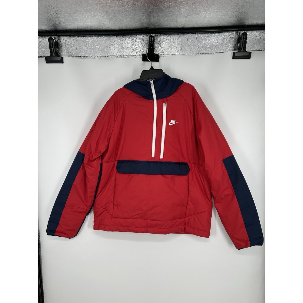 Nike Sportswear Therma Fit Legacy Anorak Pullover Half Zip DD6863-687 Medium
